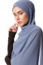 Derya - Denim Praktisch Chiffon Hijab