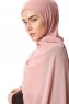 Derya - Lachsfarbe Praktisch Chiffon Hijab
