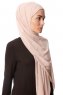 Derya - Licht Beige Praktisch Chiffon Hijab