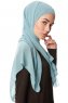 Derya - Minzgrün Praktisch Chiffon Hijab
