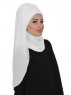 Diana Vit Praktisk Hijab Ayse Turban 326210-2
