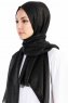 Dilsad Svart Hijab Sjal Madame Polo 130016-2