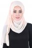 Disa - Beige Praktisch Chiffon Hijab