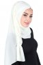 Disa - Creme Praktisch Chiffon Hijab