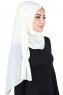 Disa - Creme Praktisch Chiffon Hijab