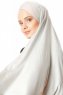 Duru - Hellgrau & Altrosa Jersey Hijab