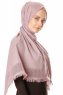 Ebru - Altrosa Baumwolle Hijab