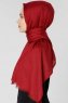 Ece Bordeaux Pashmina Sjal Halsduk Hijab 400004d