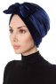 Ekin - Navy Blau Turban