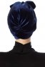 Ekin - Navy Blau Turban