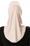 Elif - Helltaupe Sport Hijab - Ecardin
