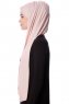 Eslem - Altrosa Pile Jersey Hijab - Ecardin