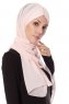 Evren - Altrosa Chiffon Hijab