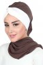 Gill - Braun & Creme Praktisch Hijab