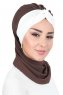 Gill - Braun & Creme Praktisch Hijab