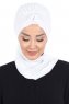 Gill - Weiß & Weiß Praktisch Hijab