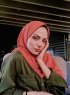 Hanadi - Terracotta Baumwolle Hijab - Mirach