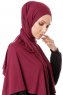 Hande - Cherry Baumwolle Hijab - Gülsoy