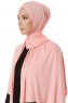 Hande - Lachsfarbe Baumwolle Hijab - Gülsoy
