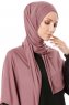 Hande - Helles Lila Baumwolle Hijab - Gülsoy
