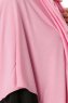 Hande - Rosa Baumwolle Hijab - Gülsoy