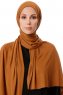 Hande - Senf Baumwolle Hijab - Gülsoy
