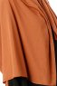 Hande - Terracotta Baumwolle Hijab - Gülsoy