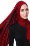 Hanfendy Mörk Bordeaux Praktisk One Piece Hijab Sjal 201749d