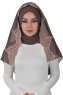 Helena - Braun Praktisch Hijab - Ayse Turban
