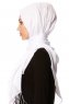 Huriye - Weiß Hijab - Özsoy