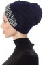 Irmak - Navy Blau Turban