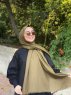 Jaeda - Khaki Baumwolle Hijab - Mirach