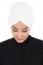 Jill - Creme Baumwolle Turban - Ayse Turban