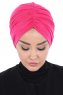 Jill - Fuchsie Baumwolle Turban - Ayse Turban