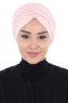 Jill - Altrosa Baumwolle Turban - Ayse Turban