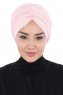 Jill - Altrosa Baumwolle Turban - Ayse Turban