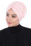 Jill - Altrosa Baumwolle Turban - Ayse Turban