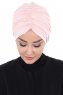 Jill - Altrosa Baumwolle Turban - Ayse Turban