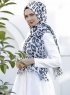 Dounia - Braun Gemustertes Hijab