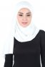 Kaisa - Creme Baumwolle Praktisch Hijab