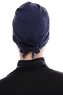 Kiraz - Navy Blau Baumwolle XXL Untertuch - Ecardin