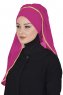 Louise - Fuchsie Praktisch Hijab - Ayse Turban