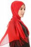 Lunara - Rot Hijab - Özsoy