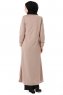 Lylah - Taupe Abaya - Miss Cazibe