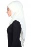 Malin - Creme Praktisch Chiffon Hijab