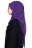 Malin - Lila Praktisch Chiffon Hijab