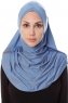 Mia - Indigo One-Piece Al Amira Hijab - Ecardin