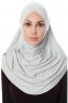 Mia - Hellgrau One-Piece Al Amira Hijab - Ecardin