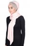 Mikaela - Altrosa & Taupe Baumwolle Praktisch Hijab