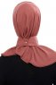Narin - Clay Praktisch Fertig Crepe Hijab